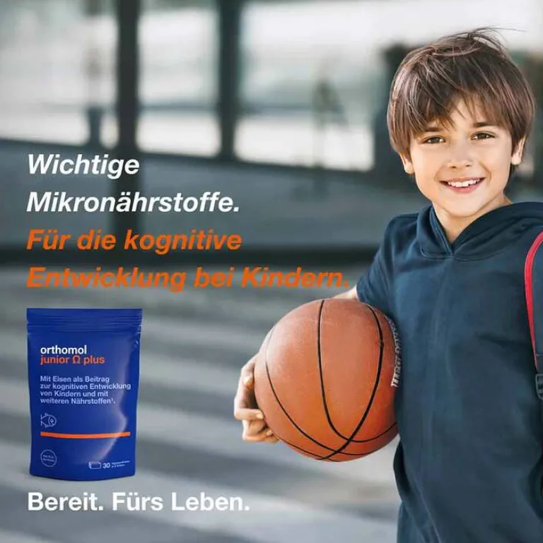 Orthomol Junior Omega plus Kaudragees, 90 St-Kinder Konzentration Und Lernen