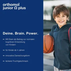 Orthomol Junior Omega plus Kaudragees, 90 St-Kinder Konzentration Und Lernen