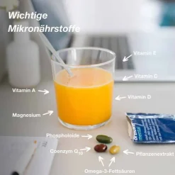 Orthomol Erschöpfung|Hirnleistung & Nerven-Mental Granulat / Kapseln 15 Tagesportionen, 1 P