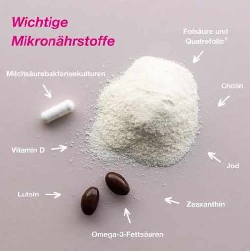 Orthomol Schwangerschaft|Nahrungsergänzung-Natal 30 Beutel Granulat / Kapseln Kombipackung, 1 St