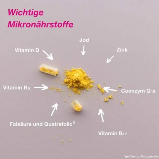 Orthomol Natal pre Kapseln, 90 St-Kinder Schwangerschaft|Kinderwunsch Tabletten