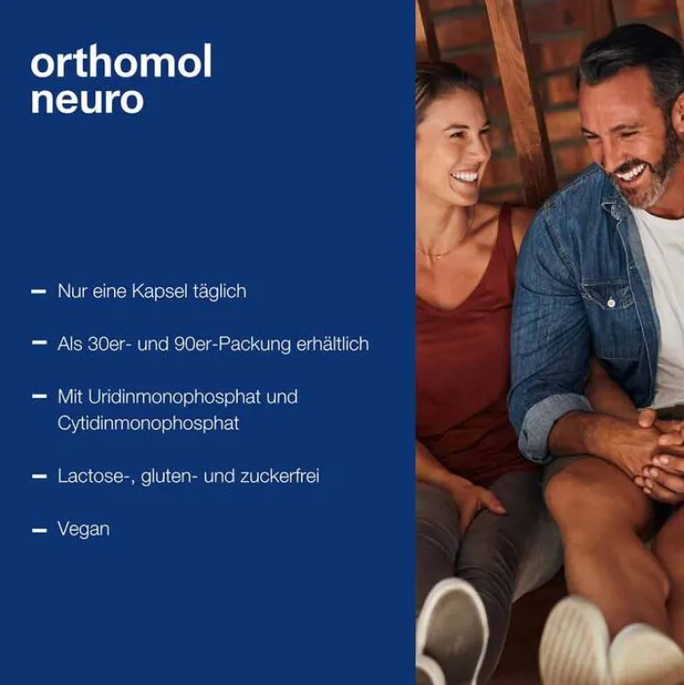 Orthomol neuro Kapseln, 30 St- Hirnleistung & Nerven