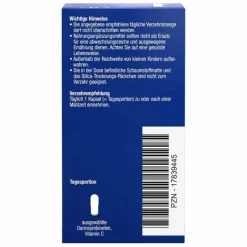 Orthomol Vitamin C (Ascorbinsäure)|Bakterienkulturen-pro 6 Kapseln, 30 St