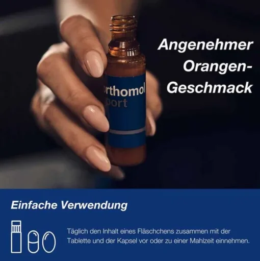 Orthomol Drinks-Sport Trinkfläschchen, 7 St