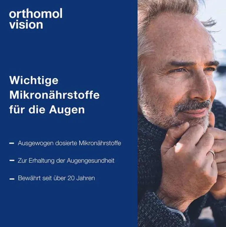 Orthomol Vision Kapseln, 30 St- Augenvitamine