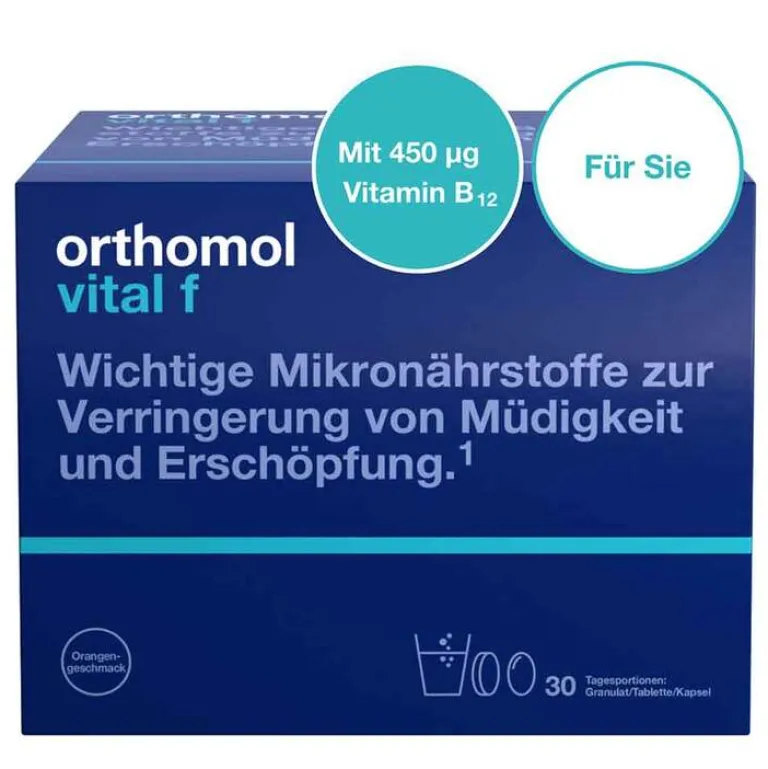 Orthomol Vital F Granulat/Kapseln/Tabletten Kombipackung, 1 St- Hirnleistung & Nerven