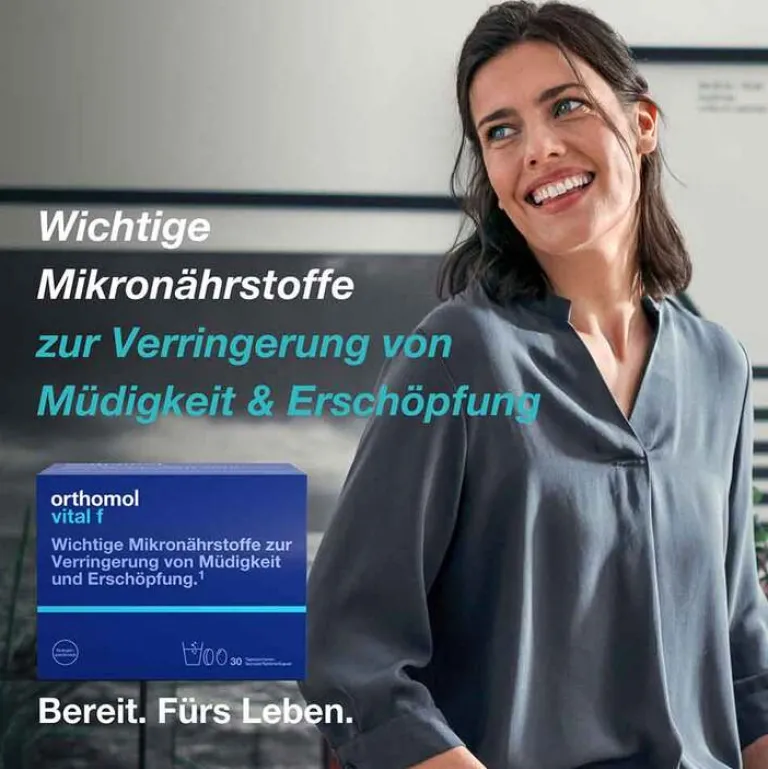 Orthomol Vital F Granulat/Kapseln/Tabletten Kombipackung, 1 St- Hirnleistung & Nerven