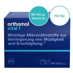 Orthomol Hirnleistung & Nerven-Vital F Grapefruit Granulat / Kapseln, 30 St