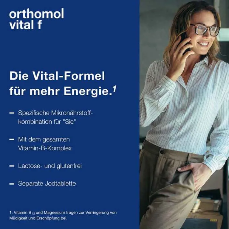 Orthomol Hirnleistung & Nerven-Vital F Grapefruit Granulat / Kapseln, 30 St