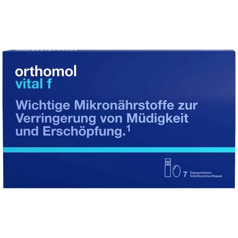 Orthomol Vital F Trinkfläschchen, 7 St- Hirnleistung & Nerven