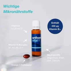 Orthomol Vital F Trinkfläschchen, 7 St- Hirnleistung & Nerven