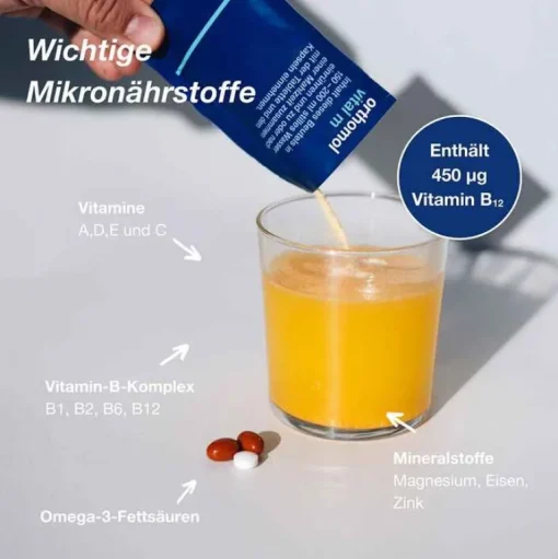 Vital M Granulat/Kapseln/Tabletten Kombipackung, 1 St^Orthomol Discount