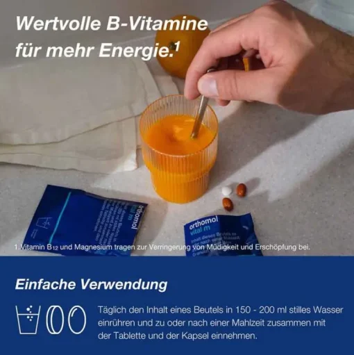 Orthomol Vital M Grapefruit Granulat / Kapseln, 30 St- Männergesundheit|Vitalität
