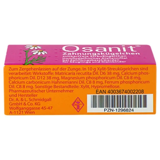 Globuli zuckerfrei, 7.5 g^Osanit Hot