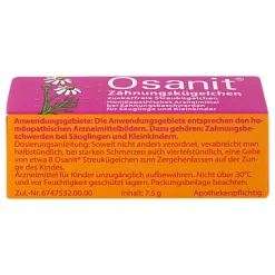 Globuli zuckerfrei, 7.5 g^Osanit Hot