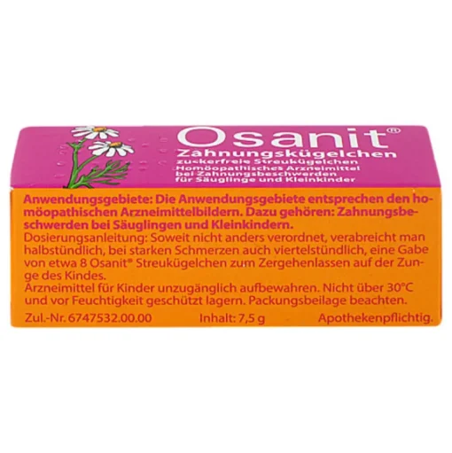 Globuli zuckerfrei, 7.5 g^Osanit Hot