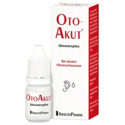 50 mg/g + 10 mg/g Ohrentropfen Lösung, 10 g^Otoakut New