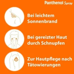 Panthenol ® Spray fördert die Wundheilung der Haut, 130 g- Wund- & Heilsalbe|Panthenol