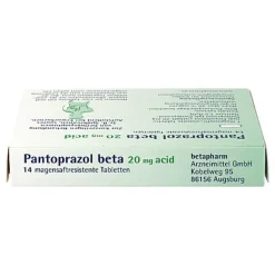 Pantoprazol 20 mg acid magensaftresistent Tabletten, 14 St^Beta Hot