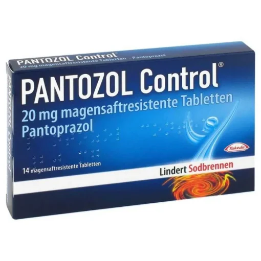 Pantozol Control Sodbrennen Medikamente|Pantoprazol-20 mg magensaftresistent Tabletten, 14 St