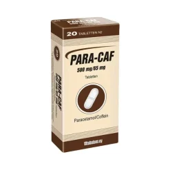 Para Caf 500 mg / 65 mg Tabletten, 20 St- Paracetamol|Kopfschmerztabletten