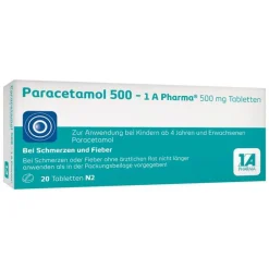 Paracetamol 500 Tabletten, 20 St^1A Pharma Sale