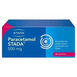 Stada Paracetamol|Kopfschmerztabletten-Paracetamol ® 500 mg Tabletten, 20 St