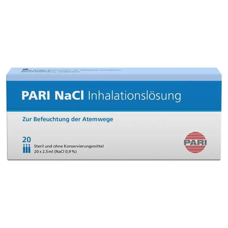 Pari Inhalate Kinder|Inhalate-NaCl Inhalationslösung Ampullen, 20X2.5 ml