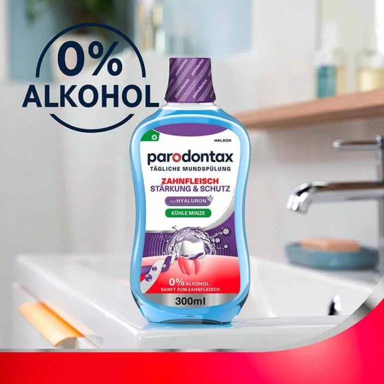 Parodontax Mundspülung-Zahnfleisch Stärkung & Schutz Mundspülung, 300 ml