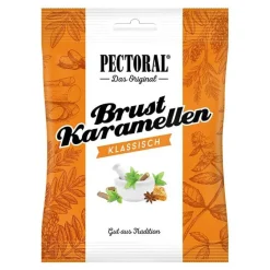 Pectoral Brustkaramellen Beutel, 75 g- Husten & Halsbonbons
