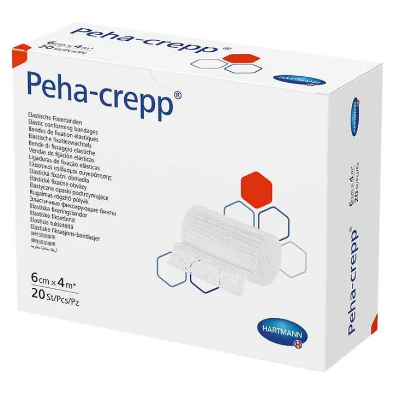 Peha-crepp Peha Crepp Fixierbinde 6 cm x 4 m, 20 St- Haft- & Fixierbinden