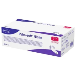 Peha Soft nitrile Untersuchungshandschuhe puderfrei unsteril L, 100 St- Untersuchungshandschuhe