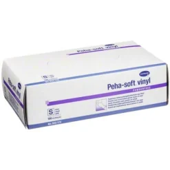 Peha-soft Peha Soft Vinyl Handschuhe puderfrei klein, 100 St- Vinylhandschuhe