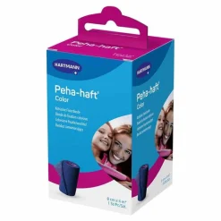 Haft- & Fixierbinden-Peha-Haft Color Fixierbinde latexf.8 cm x 4 m blau, 1 St