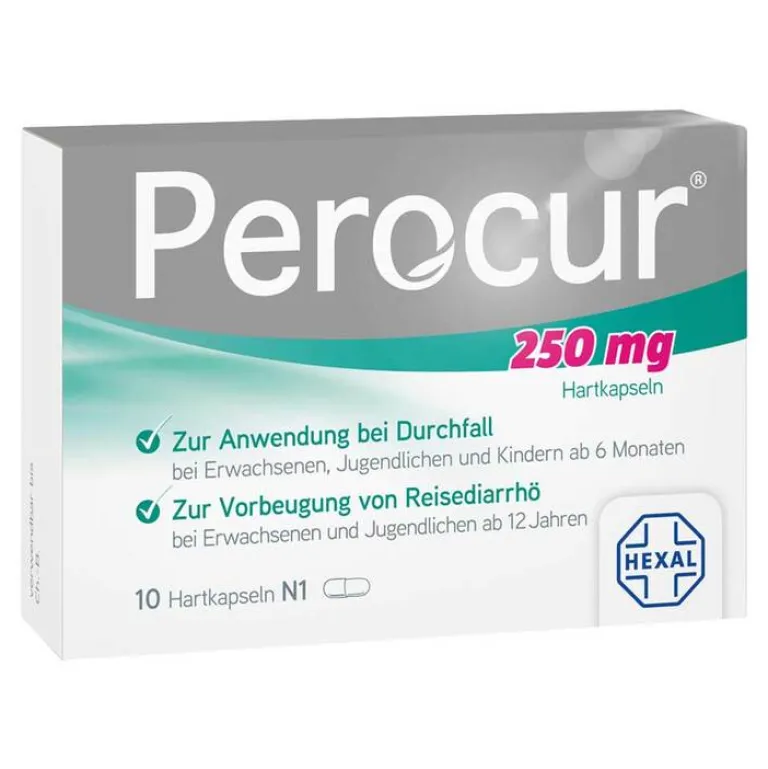 250 mg Hartkapseln, 10 St^Perocur New