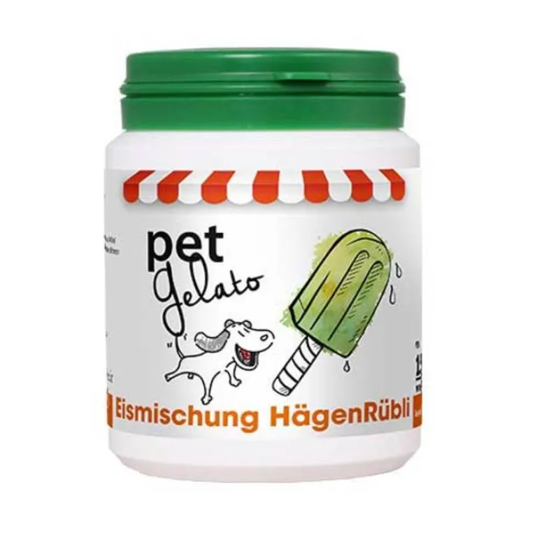 Cd Vet Futter & Snacks|Futter & Snacks-Petgelato Eismischung Hägenrübli Pulver vet. (für Tiere), 150 g
