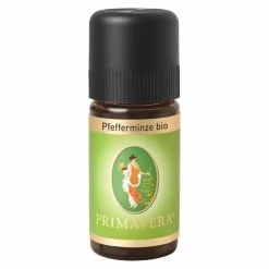 Primavera Ätherische Öle & Duftöle-Pfefferminze ätherisches Öl bio, 10 ml