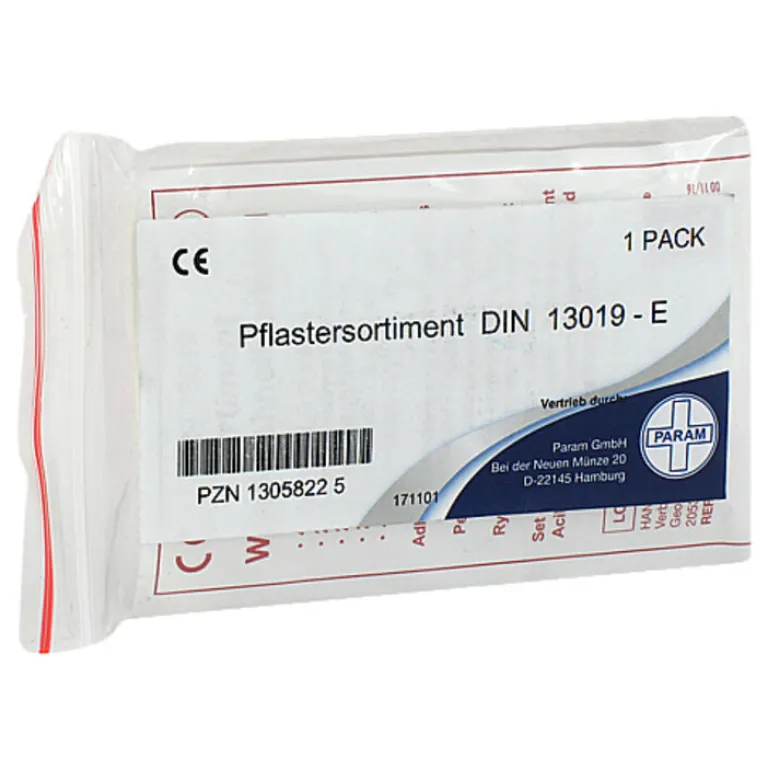 Pflastersortiment DIN 13019-E für Verbandkasten, 1 St- Verbandkasten