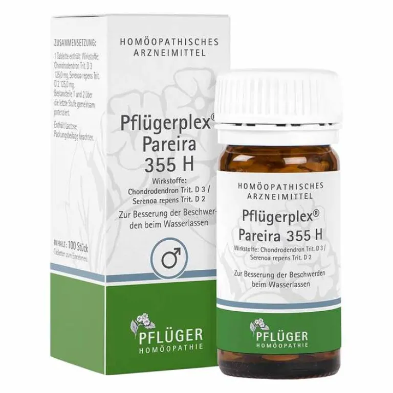 Pflüger A. Pflüger-plex Pareira 355 H Tabletten, 100 St