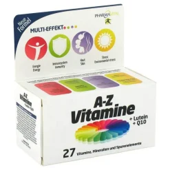 Pharmavital A-Z Vitamine + Lutein + Q10 Tabletten, 60 St- Lutein