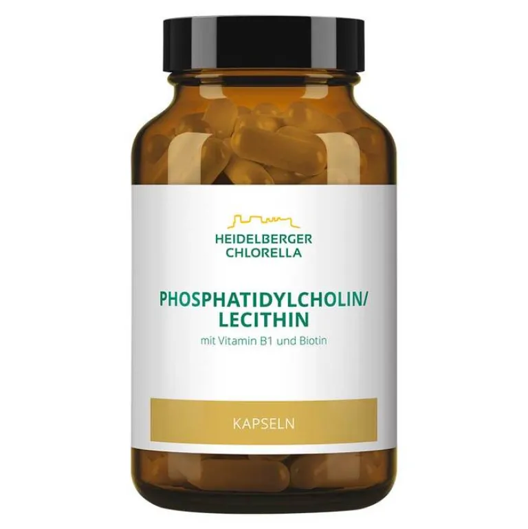 Heidelberger Chlorella Phosphatidylcholin / Lecithin Kapseln, 120 St- Lecithin