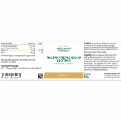 Heidelberger Chlorella Phosphatidylcholin / Lecithin Kapseln, 120 St- Lecithin