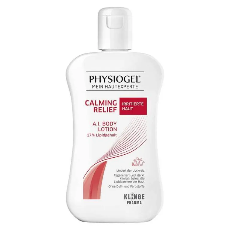 Physiogel Calming Relief A.I. Body Lotion für irritierte Haut, 200 ml- Trockene & Sensible Haut