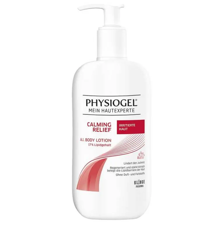 Physiogel Calming Relief A.I. Body Lotion für irritierte Haut, 400 ml- Trockene & Sensible Haut