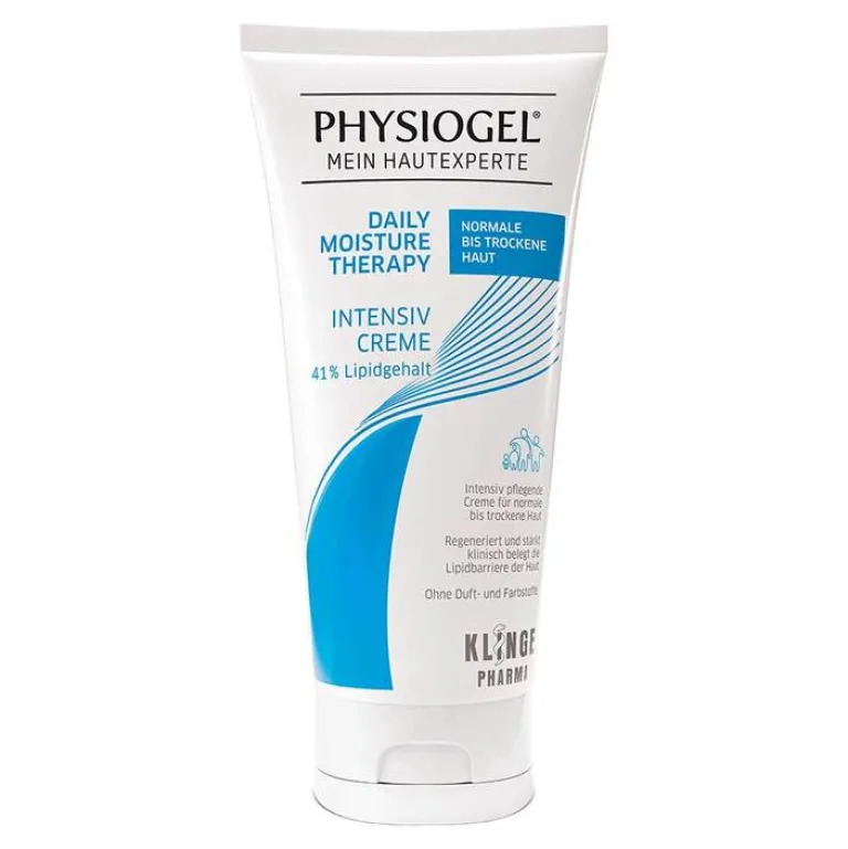 Physiogel Trockene & Sensible Haut-Daily Moisture Therapy Intensiv Creme für normale bis trockene Haut, 100 ml