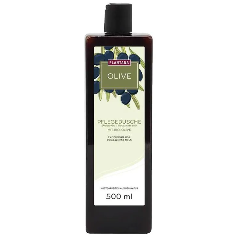 Plantana Olive Pflege Duschbad mit Bio-Olive, 500 ml- Duschen & Waschen