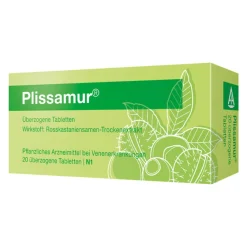 Plissamur Dragees, 20 St- Venenleiden