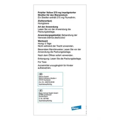 Polyvar Produkte Für Bienenvölker-YELLOW gegen Milben für den Bienenstock, 10 St