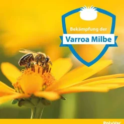 Polyvar Produkte Für Bienenvölker-YELLOW gegen Milben für den Bienenstock, 10 St