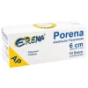 Porena elastische Mullbinde binde 6cm ohne Cello weiß, 10 St^Erena Clearance